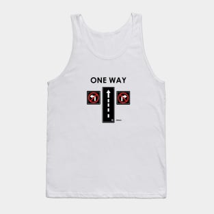 One-Way Jesus Highway Tank Top